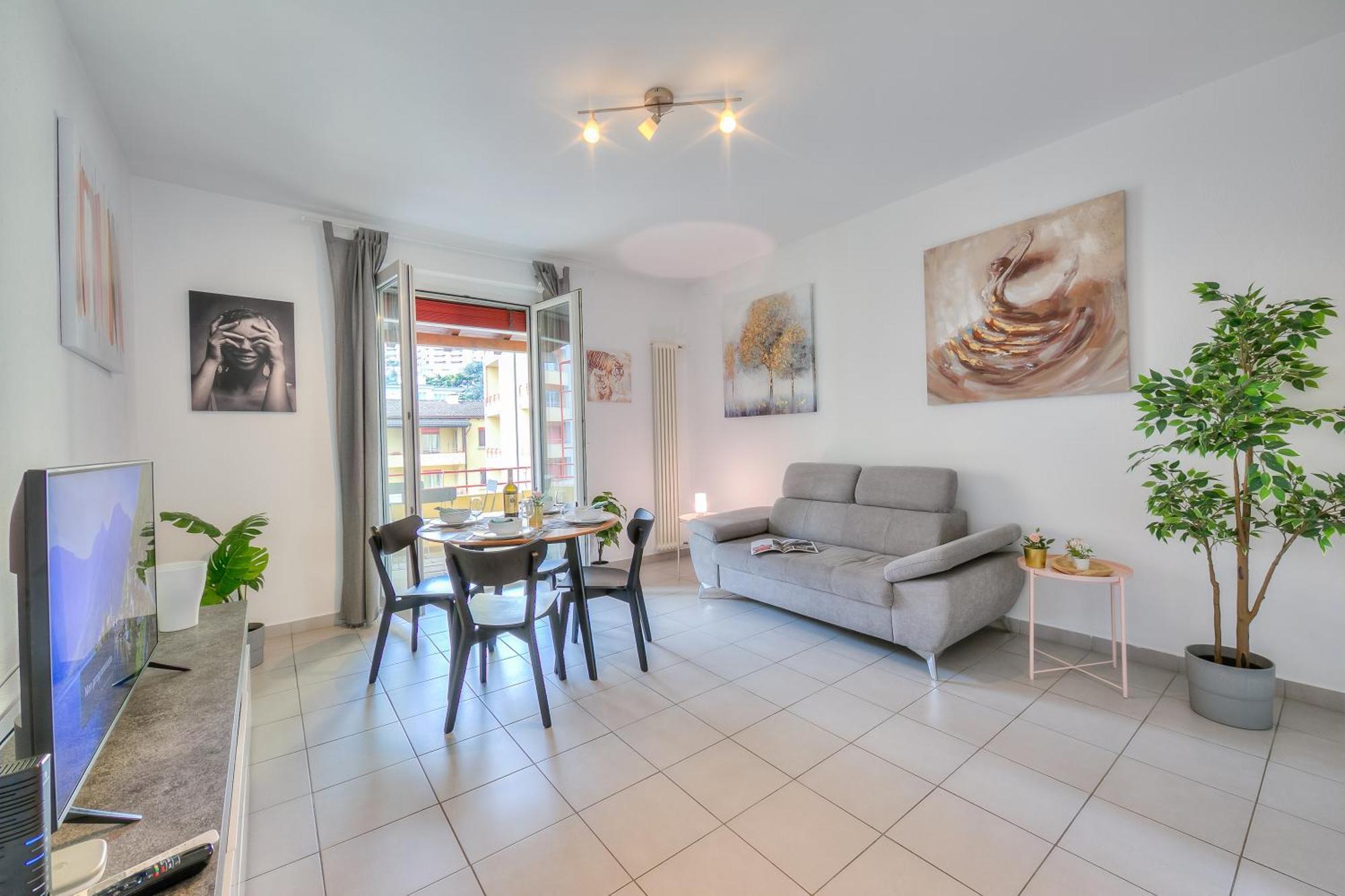 Casa Rosa - Happy Rentals Lugano Exteriör bild