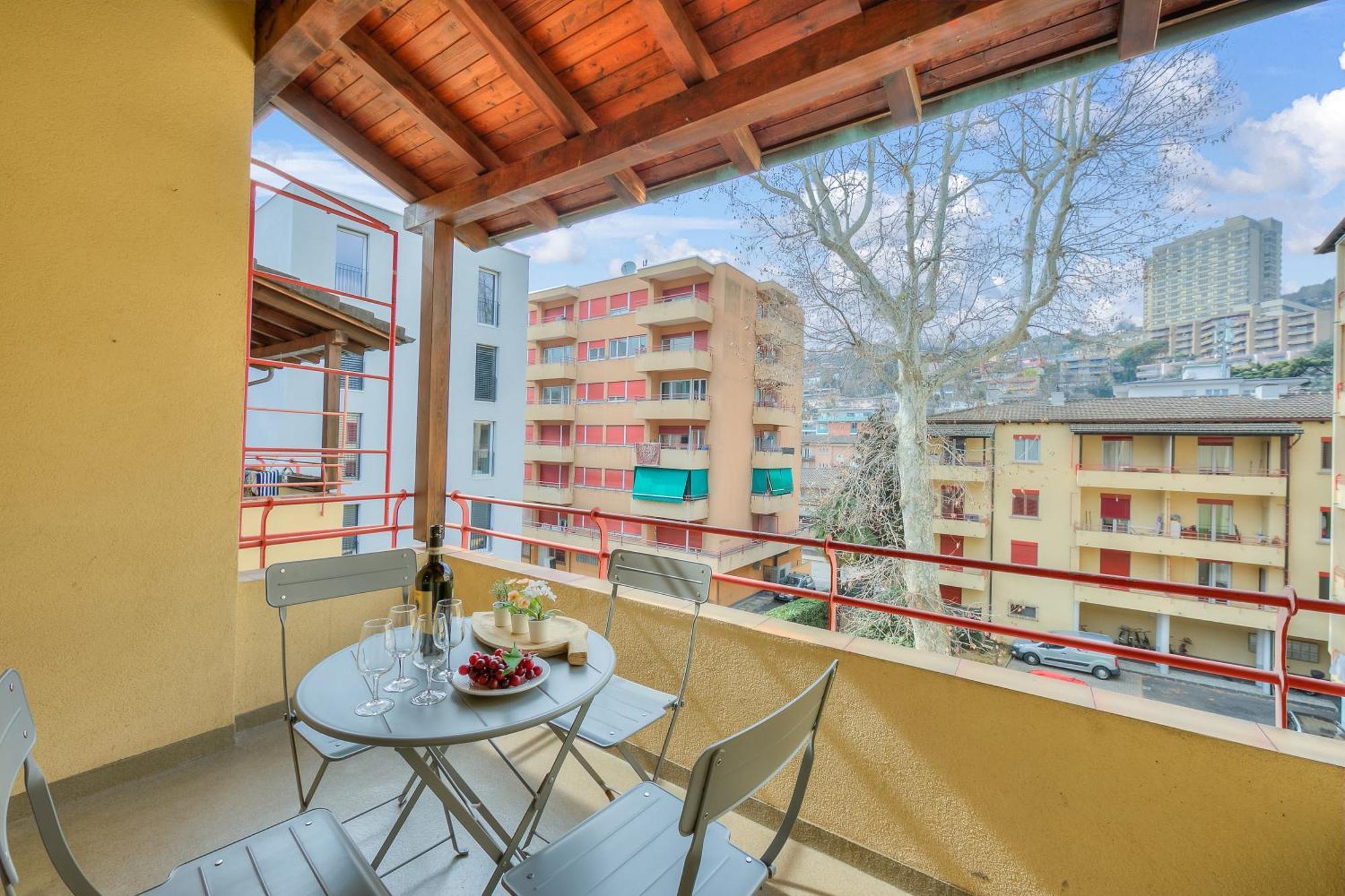 Casa Rosa - Happy Rentals Lugano Exteriör bild